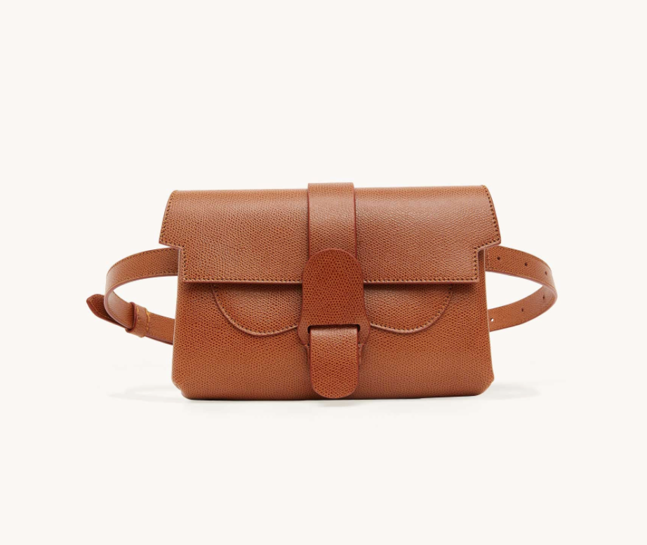Senreve Leather Waist Bag - Brown Waist Bags, Handbags - SENRE22522