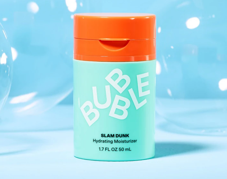 bubble skincare slam dunk hydrating moisturizer